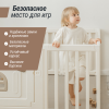 Большой детский игровой манеж UNIX Kids Classic Tree House / Классик домик на дереве 130 x 130 см бежевый