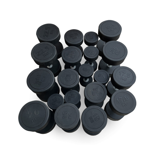 Гантель UNIX Fit PRO круглая обрезиненная 7,5 кг / шт.