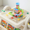 Развивающий детский стол со стульчиком 4 в 1 UNIX Kids Lego / Лего бежевый