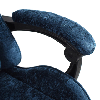 Вибромассажное кресло Calviano Nero blue plush