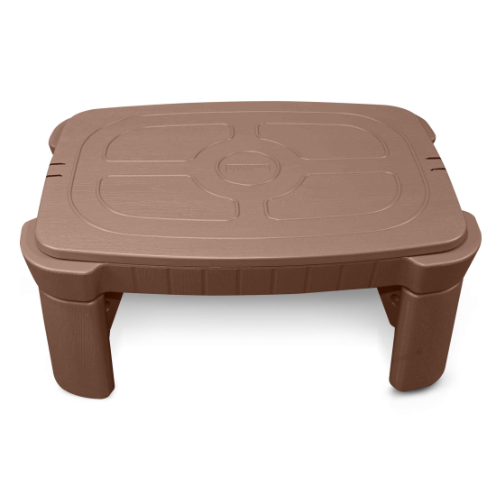 Песочница UNIX Kids Table / стол с крышкой 96 х 66 см коричневый