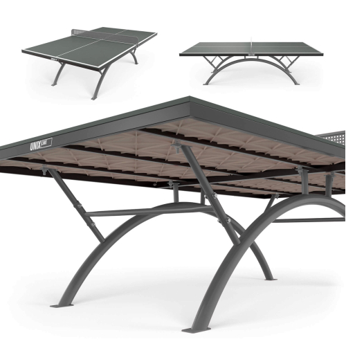 Антивандальный теннисный стол UNIX Line 14 mm SMC (Grey/Grey)