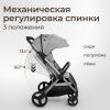 Коляска прогулочная UNIX Kids Vento / Венто светло-серый