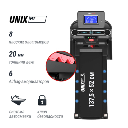 Беговая дорожка UNIX Fit MX-980 AC (LCD)