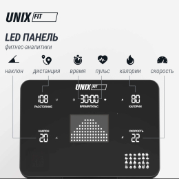 Беговая дорожка UNIX Fit MX-850 (версия 2.0)