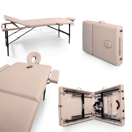 Массажный стол UNIX Superior 3 Section Cream