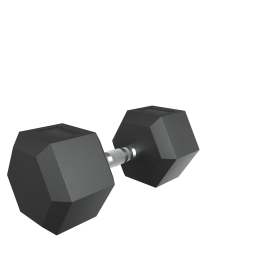 Гантель гексагональная UNIX Fit обрезиненная 30 кг / шт.