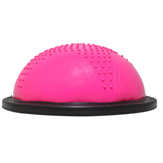 Тренажер Балансировочная платформа CALVIANO Bosu Ball 58 см розовый