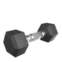 Гантель гексагональная UNIX Fit обрезиненная 2,5 кг, 2 шт.