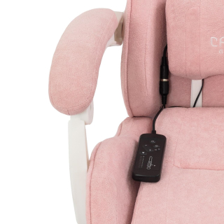 Вибромассажное кресло Calviano Nero pink plush