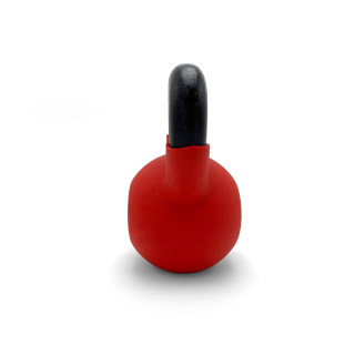 Гиря UNIX Fit виниловая 28 кг Red