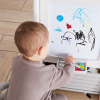 Стол трансформер детский 3 в 1 UNIX Kids со стульчиком серый