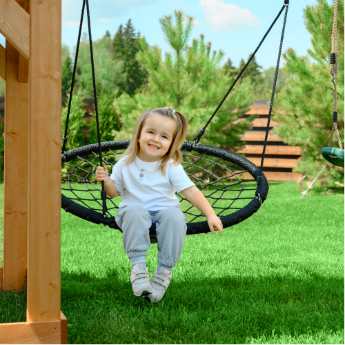 Детский игровой комплекс UNIX Line (6 in 1) Light Green