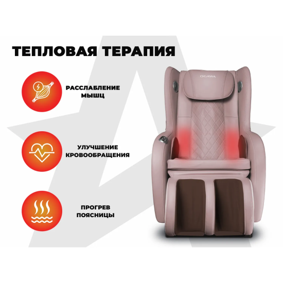 Массажное кресло OGAWA Сфера | Evolite OG3101 Розовый