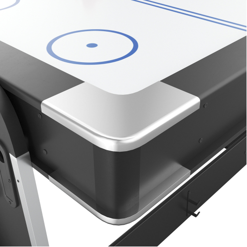 Игровой стол UNIX Line Трансформер 4 в 1 (204х112 cм) Black