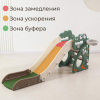 Горка UNIX Kids Маленький Dino / Дино Small зеленый
