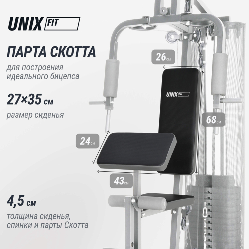 Силовой комплекс UNIX Fit BLOCK 50