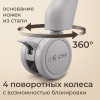 Стул для кормления UNIX Kids Torino светло-серый