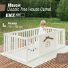 Большой детский игровой манеж UNIX Kids Classic Tree House / Классик домик на дереве 150 x 180 см бежевый
