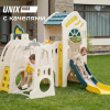 Игровой комплекс UNIX Kids Playhouse / Игровой домик с горкой и качелями