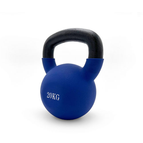 Гиря UNIX Fit виниловая 20 кг Blue