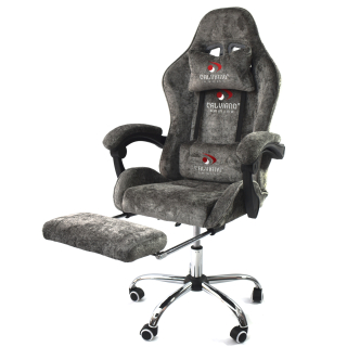 Вибромассажное кресло Calviano Amarone dark grey plush