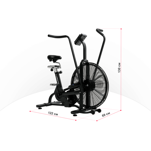 Велотренажер UNIX Fit Techno AirBike 1100 PRO