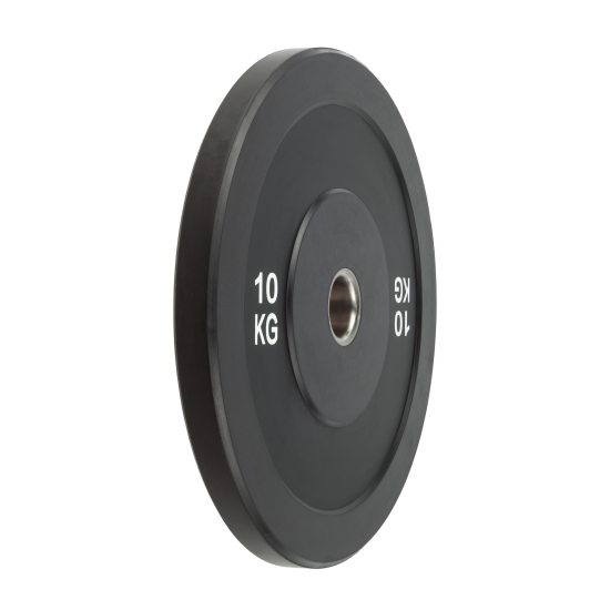 Диск бамперный 51 мм, обрезиненный 10 кг, VictoryFit VF-D51100