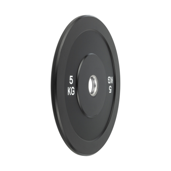 Диск бамперный 51 мм, обрезиненный 5 кг, VictoryFit VF-D51050
