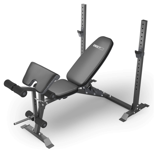 Скамья силовая со стойками UNIX Fit BENCH 130DD