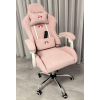 Вибромассажное кресло Calviano ASTI ULTIMATO pink fabric