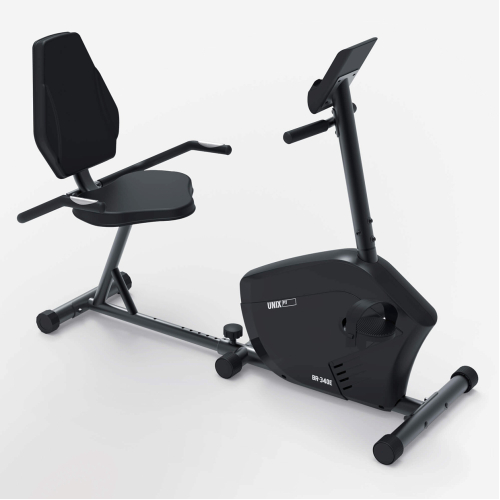 Горизонтальный велотренажер UNIX Fit BR-340E Compact