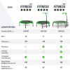 Батут спортивный UNIX Line FITNESS Green (125 см)