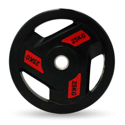 Диск обрезиненный c хватом UNIX Fit PRO 25 кг, 51 мм