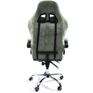 Вибромассажное кресло Calviano Amarone green plush