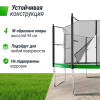 Батут UNIX Line Simple 12 ft Green (inside)
