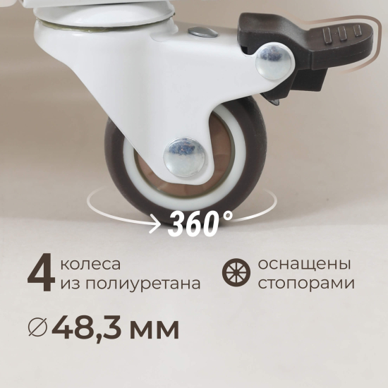 Детская кроватка UNIX Kids Premium / Премиум белый