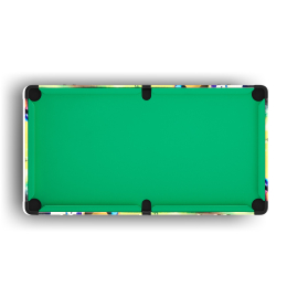 Игровой стол UNIX Line Мини Бильярд (88х47 cм) Color