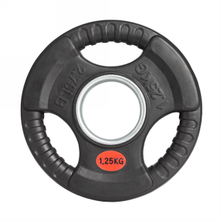 Диск 51 мм.  обрезиненный с 3-мя хватами  1,25 кг (2 штуки)   VictoryFit VF-S510125-2