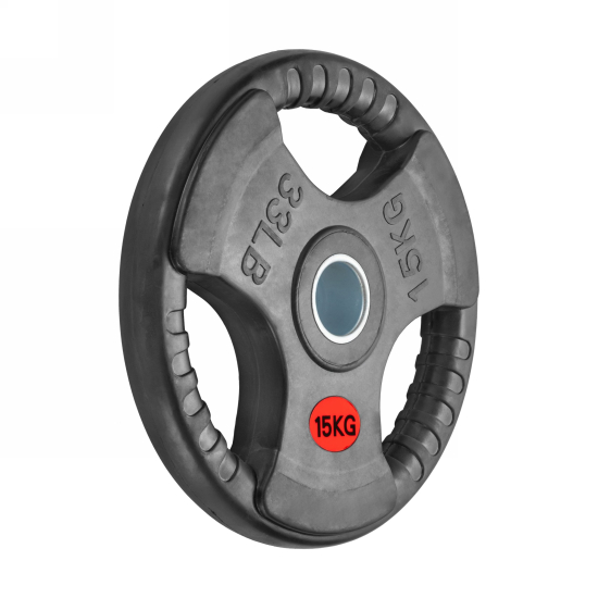 Диск 51 мм. обрезиненный с 3-мя хватами 15 кг, VictoryFit VF-S511500