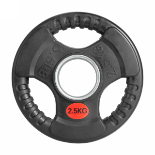 Диск 51 мм.  обрезиненный с 3-мя хватами  2,5 кг (2 штуки)   VictoryFit VF-S510250-2