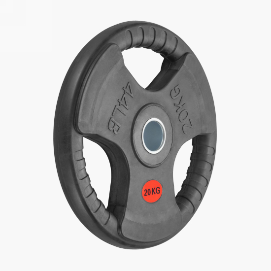 Диск 51 мм. обрезиненный с 3-мя хватами 20 кг, VictoryFit VF-S512000