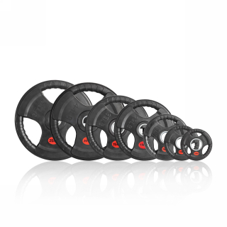 Диск 51 мм. обрезиненный с 3-мя хватами 1,25 кг, VictoryFit VF-S510125