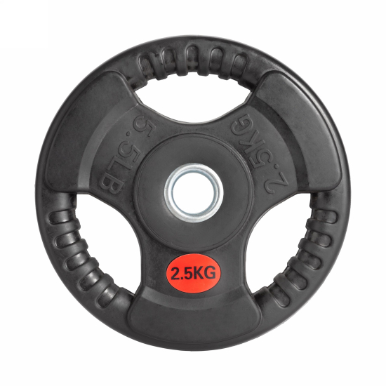 Диск 31 мм. обрезиненный с 3-мя хватами  2,5 кг (2 штуки)   VictoryFit VF-S250250-2
