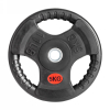 Диск 31 мм. обрезиненный с 3-мя хватами  5 кг (2 штуки)   VictoryFit VF-S250500-2