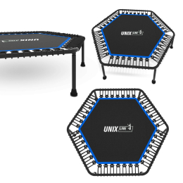 Батут спортивный UNIX Line FITNESS Lite Blue (125 см)