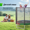 Батут UNIX Line Simple 6 ft (183 см) с внешней защитной сеткой, цветной