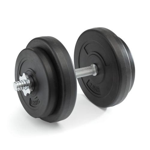 Гриф для гантелей  25 мм. Длина 350 мм. прямой (под гайку) VictoryFit VF-S2535-B2