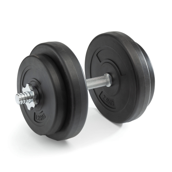 Гриф для гантелей  25 мм. Длина 350 мм. прямой (под гайку) VictoryFit VF-S2535-B2
