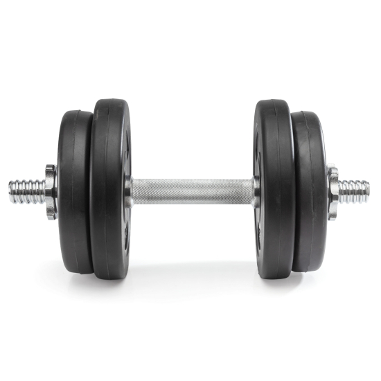 Гриф для гантелей  25 мм. Длина 350 мм. прямой (под гайку) VictoryFit VF-S2535-B2